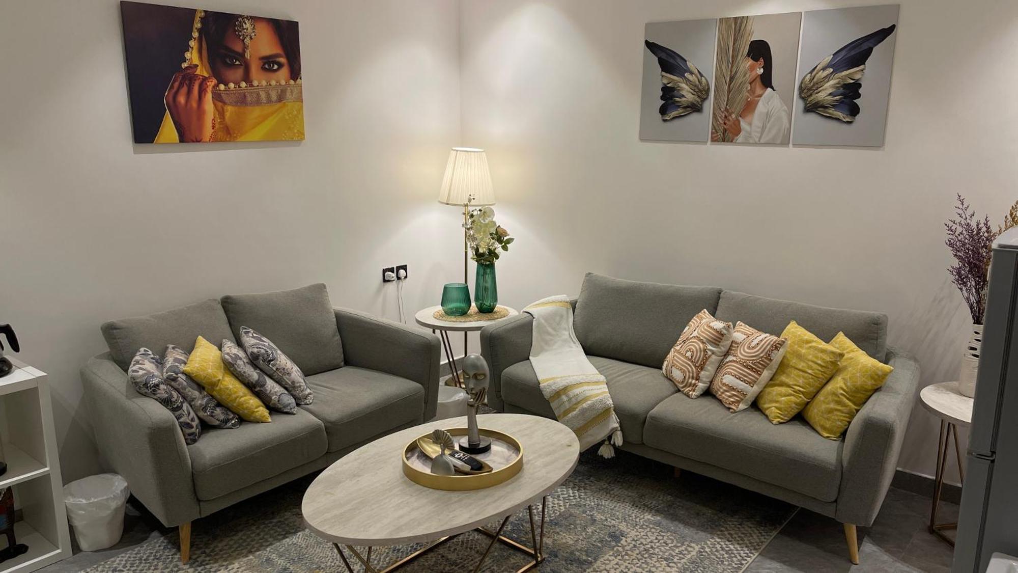 Apartment انيقه بصاله وغرفه نوم - دخول ذاتي *